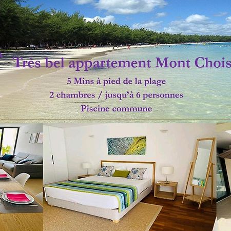 Appartement neuf à 5 min de la plage Mont-Choisy Esterno foto